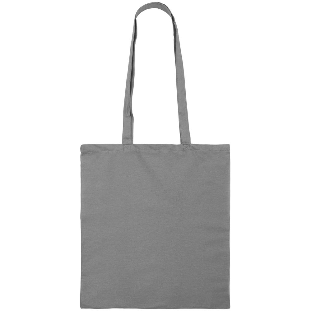 Холщовая сумка Basic 105, серая, серый, хлопок