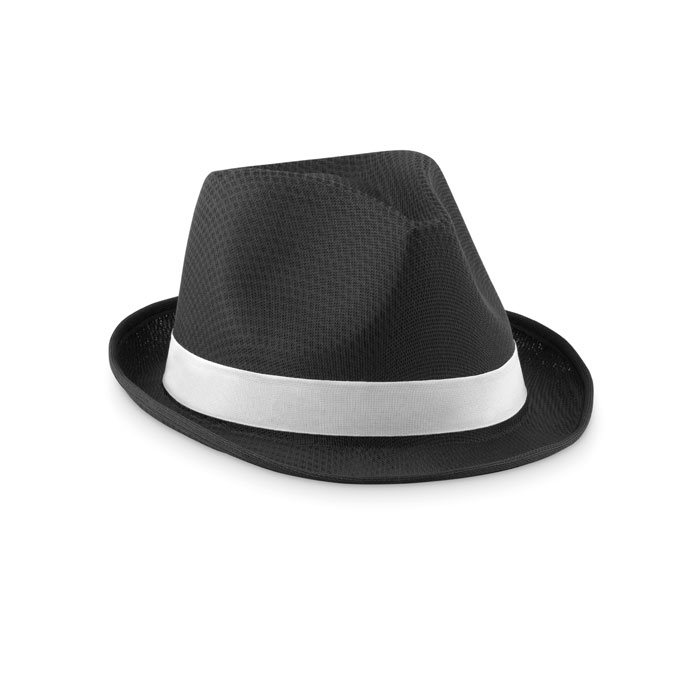 Шляпа, черный, полиэстер