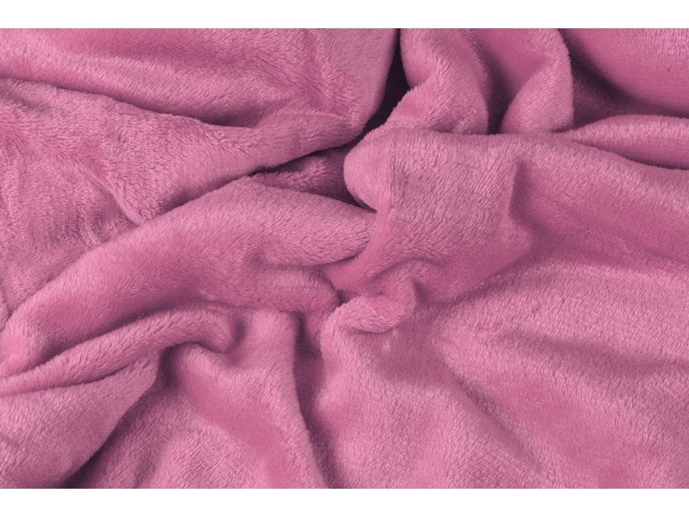 Плед мягкий флисовый «Fancy», розовый, полиэстер, флис