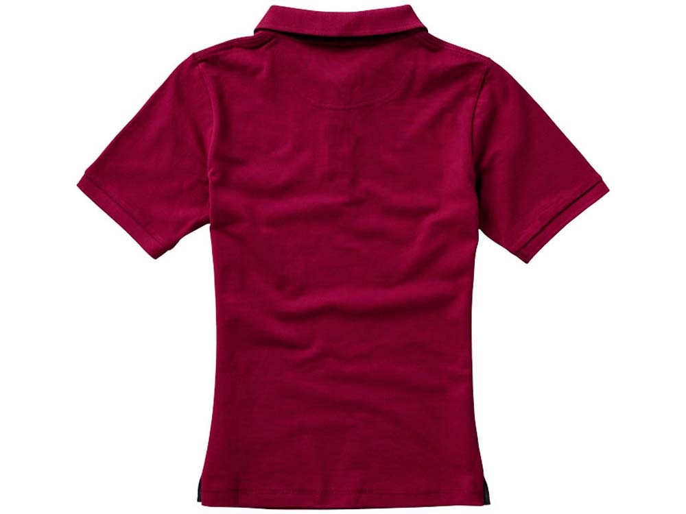 Рубашка поло "Calgary" женская, бордовый, хлопок
