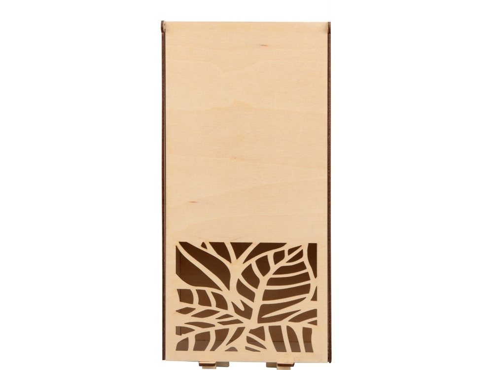 Подарочная коробка «Wood», прозрачный, дерево