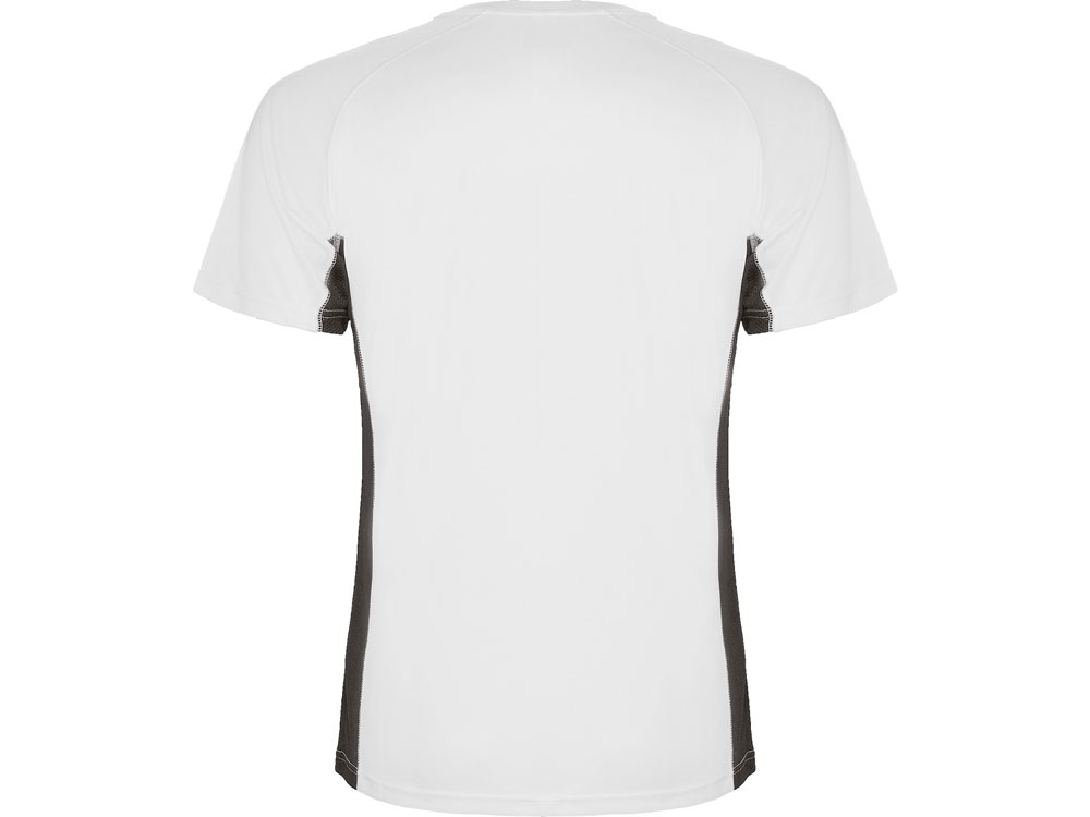 Спортивная футболка «Shanghai» мужская, белый, серый, полиэстер