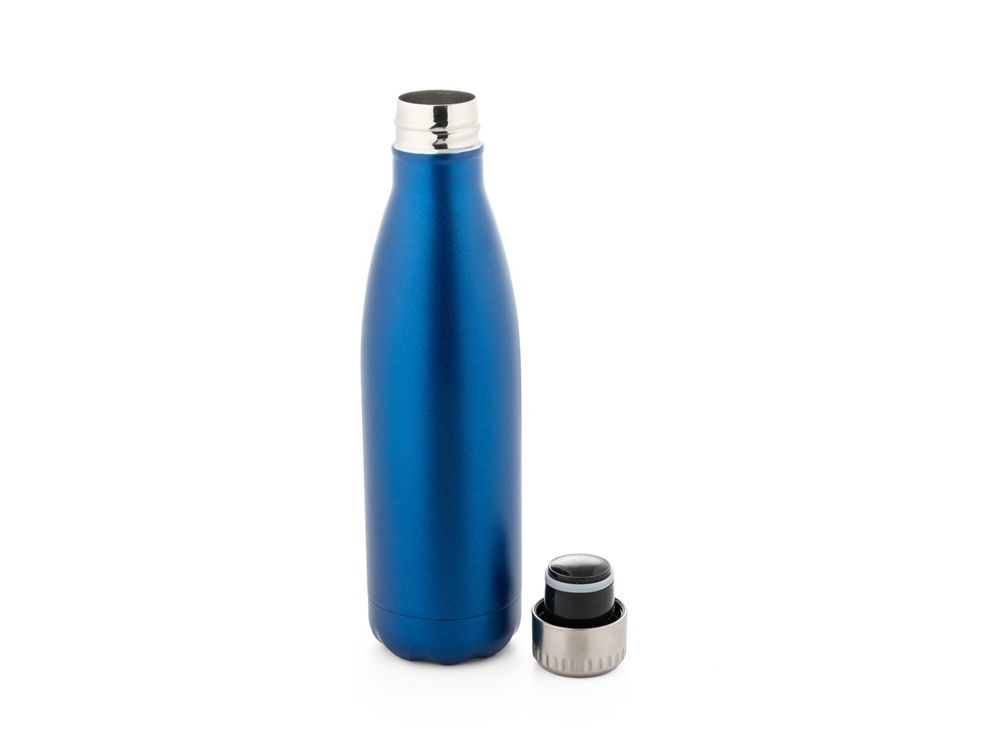 Бутылка «SHOW SATIN», 540 мл, синий, металл
