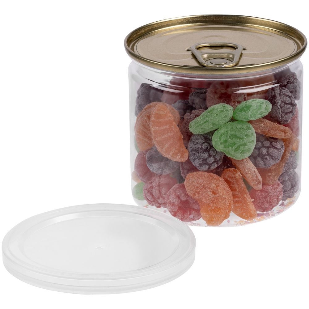Карамель леденцовая Candy Crush, со вкусом фруктов, с прозрачной крышкой, прозрачный, пластик