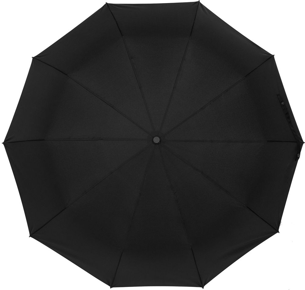 Зонт складной Easy Close, черный, черный