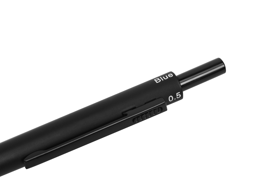 Ручка мультисистемная металлическая «System» в футляре, черный, металл