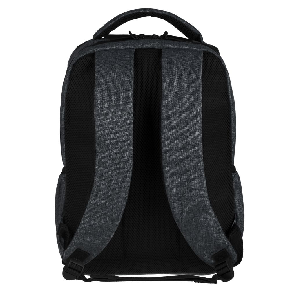 Рюкзак для ноутбука The First, темно-серый, серый, полиэстер