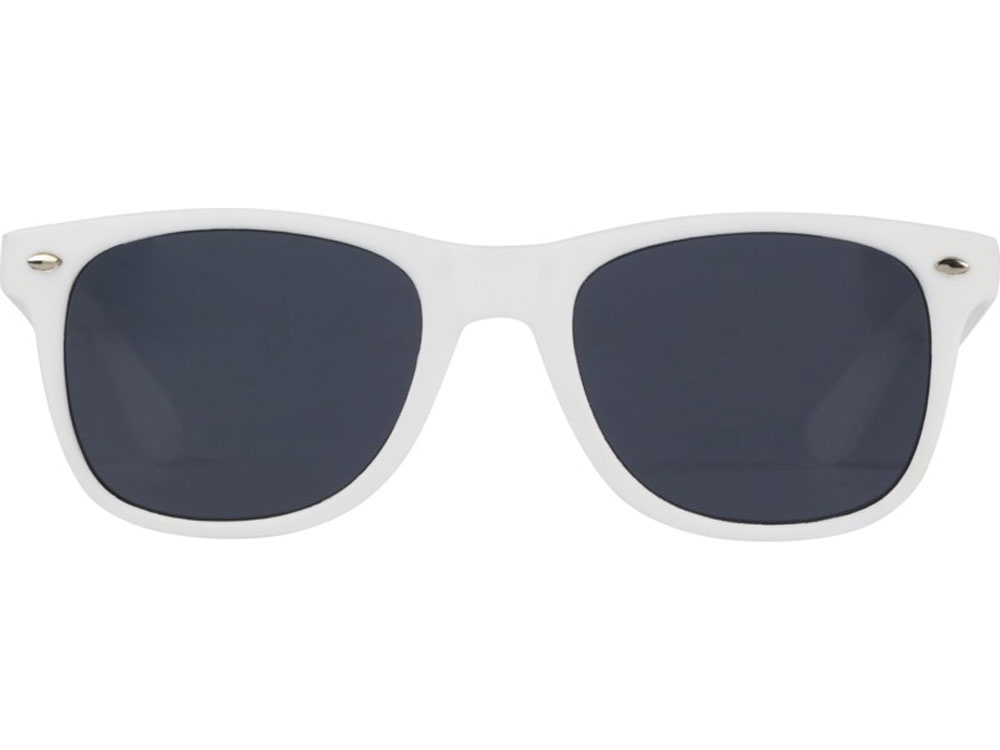 Солнцезащитные очки «Sun Ray» из переработанной пластмассы, белый, пластик