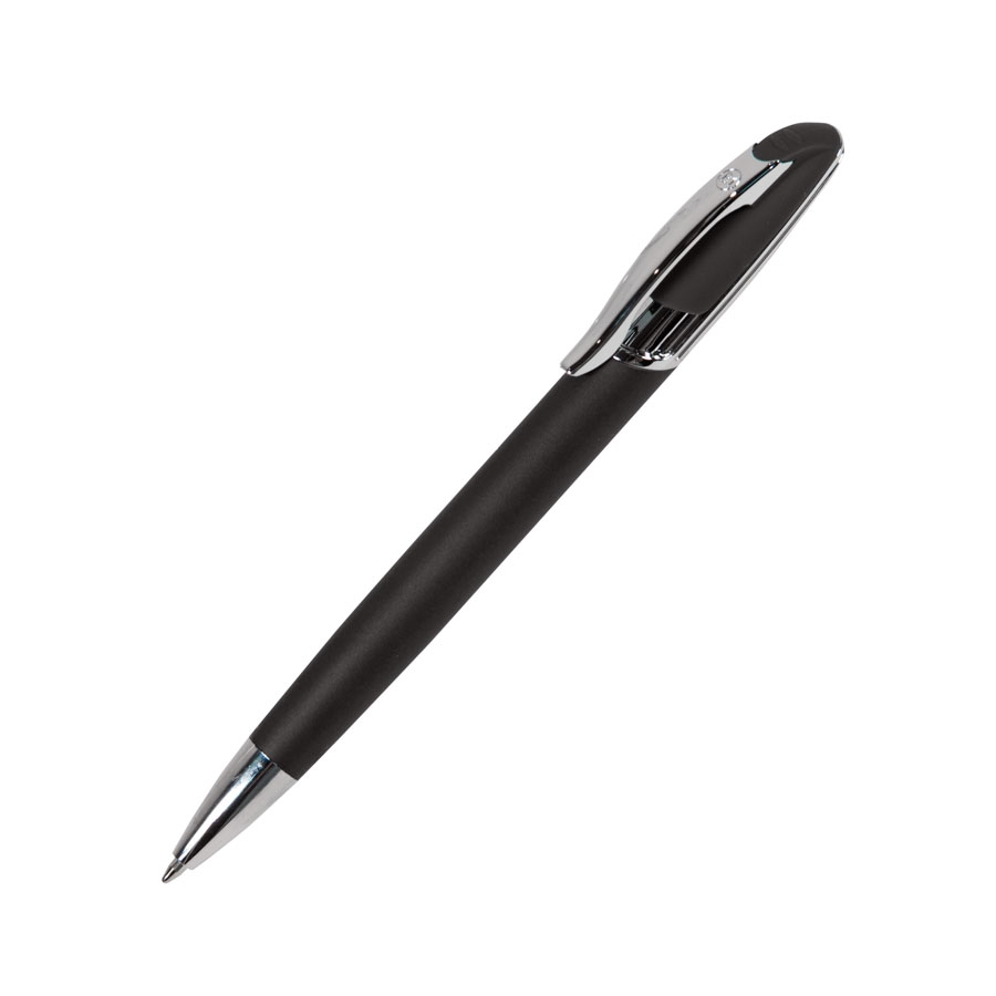 FORCE, ручка шариковая, черный/серебристый, металл, черный, серебристый, металл