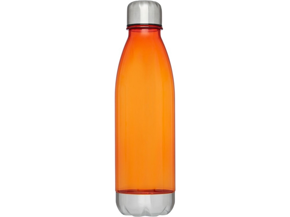 Бутылка спортивная «Cove» из тритана, оранжевый, пластик, металл