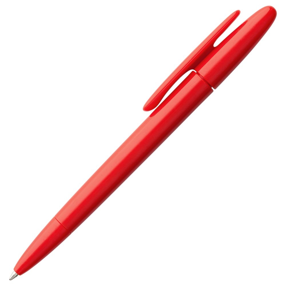 Ручка шариковая Prodir DS5 TPP, красная, красный, пластик