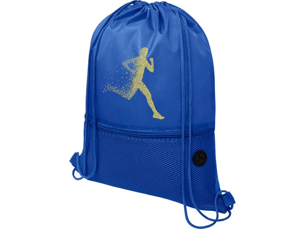 Рюкзак «Ole» с сетчатым карманом, синий, полиэстер