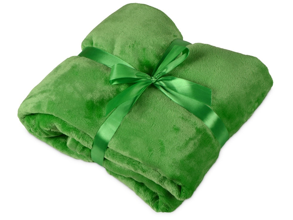 Подарочный набор «Dreamy hygge» с пледом и термокружкой, зеленый, полиэстер, флис