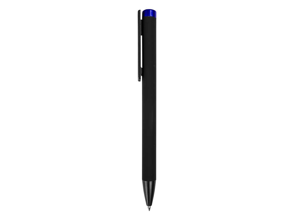 Ручка металлическая шариковая «Taper Metal» soft-touch, черный