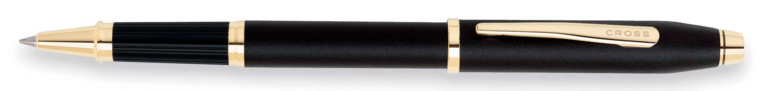 Ручка-роллер  Selectip Cross Century II. Цвет - черный., черный, латунь