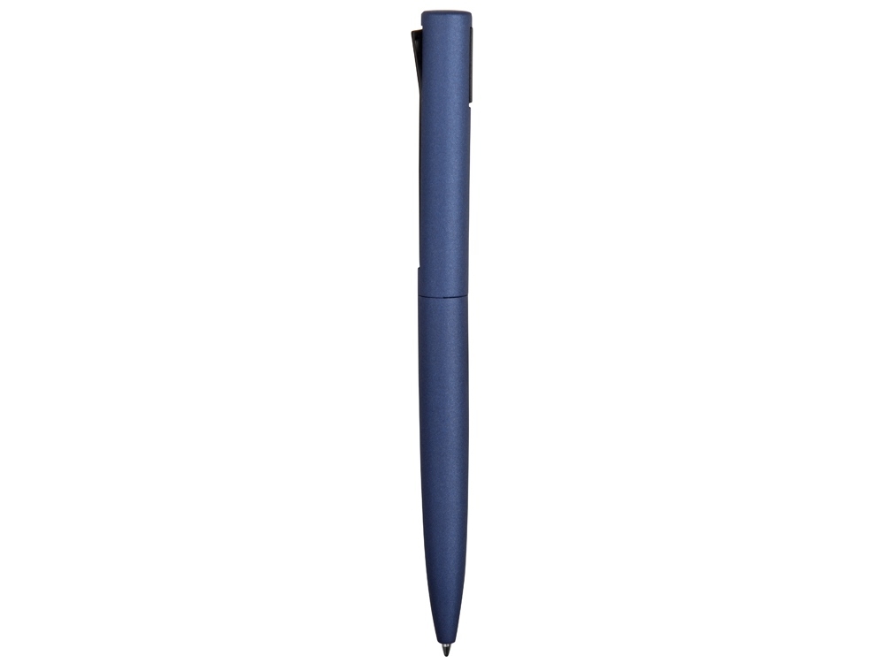 Ручка металлическая шариковая «Bevel», синий, пластик, металл