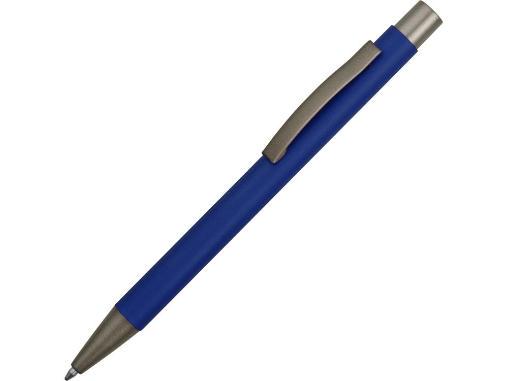 Ручка металлическая soft-touch шариковая «Tender», серый, soft touch