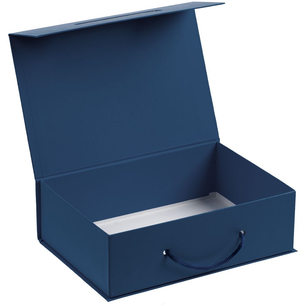Коробка Matter, синяя, синий, картон