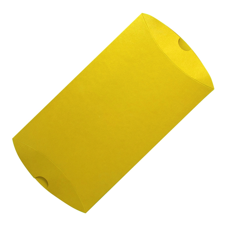 Коробка подарочная PACK; 23*16*4 см; желтый, желтый, картон