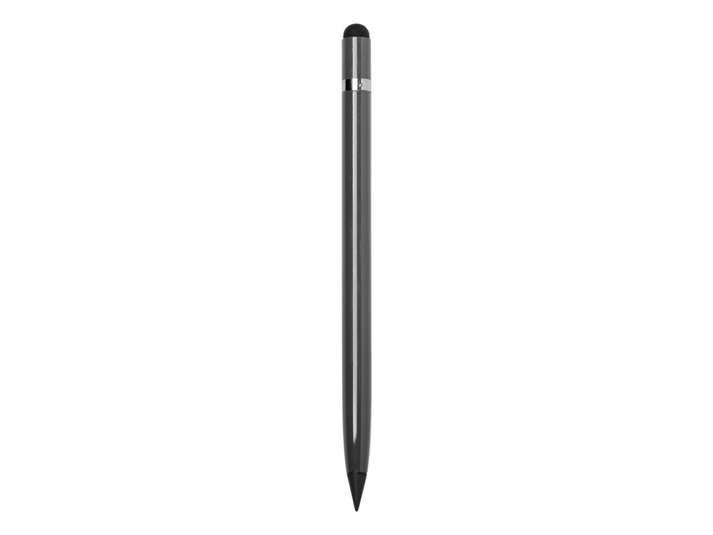 Вечный карандаш "Eternal" со стилусом и ластиком, серый