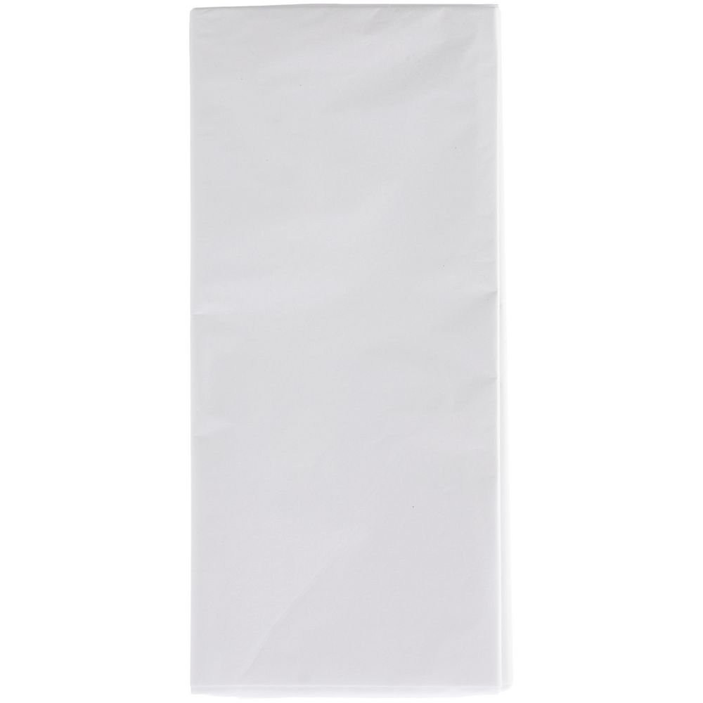 Декоративная упаковочная бумага Tissue, белая, белый