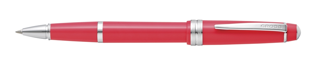 Ручка-роллер Selectip Cross Bailey Light Coral, красный, пластик, нержавеющая сталь