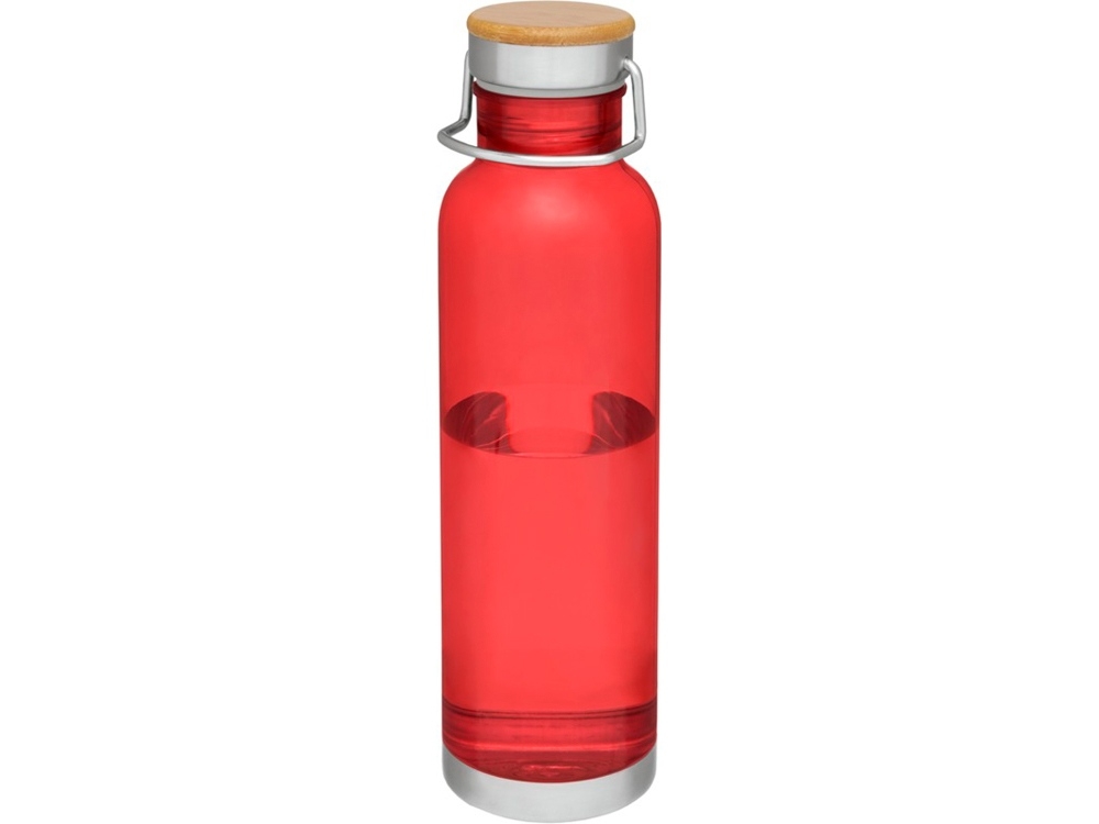 Бутылка спортивная «Thor» из тритана, красный, пластик, металл