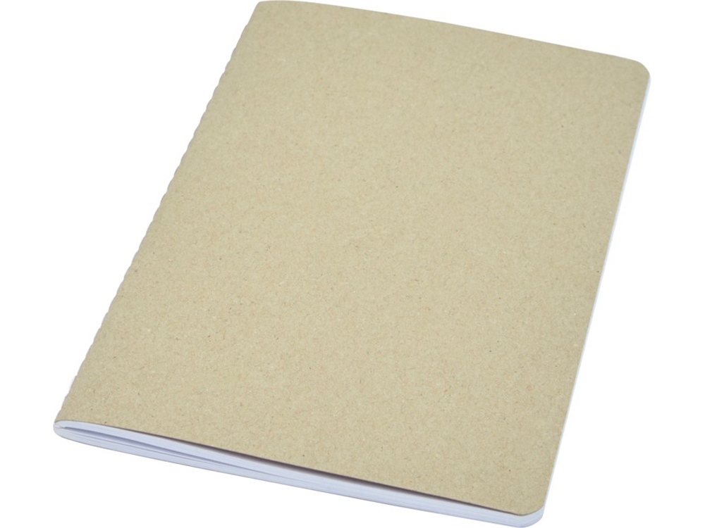 Блокнот A5 «Gianna» из переработанного картона, натуральный, картон, бумага