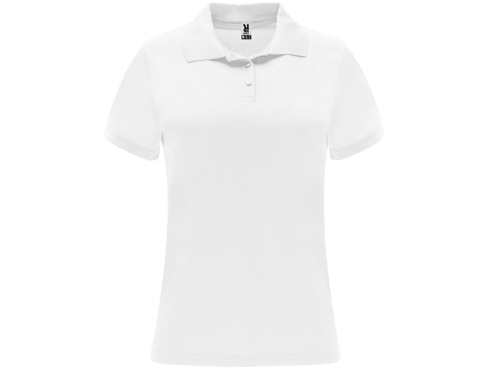Рубашка поло «Monzha», женская, белый, полиэстер