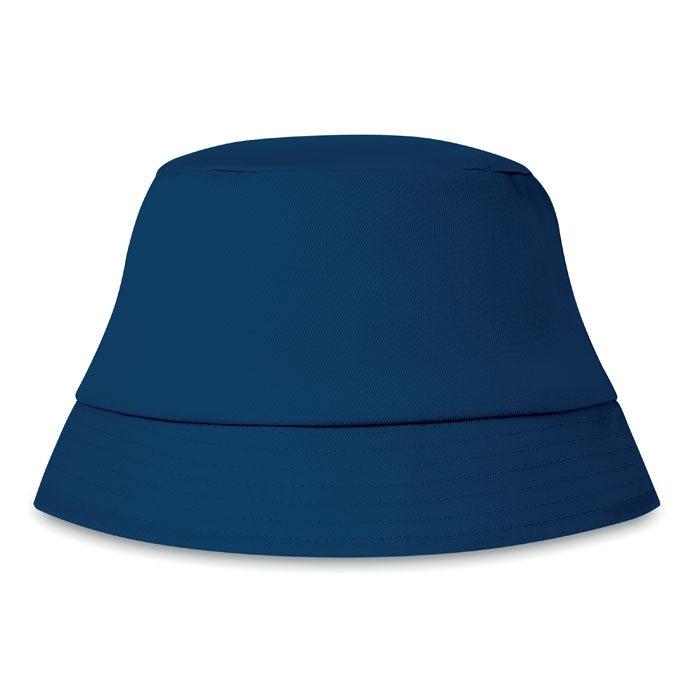 Шляпа пляжная 160 gr/m&#178;, синий, хлопок