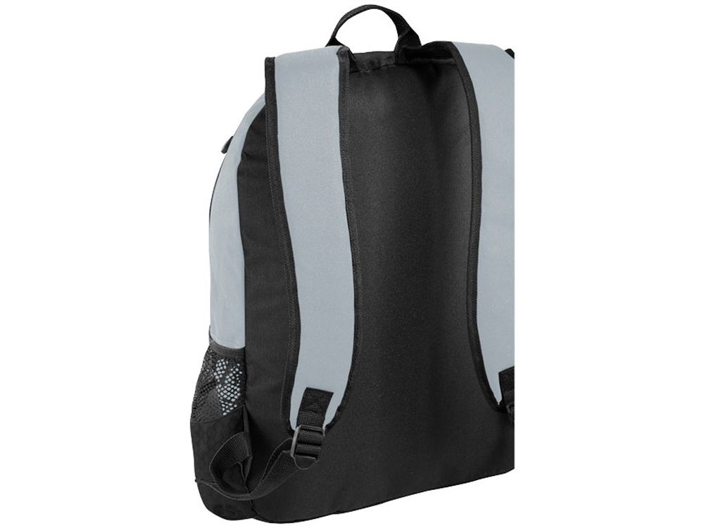Рюкзак «Benton» для ноутбука 15", черный, серый, полиэстер