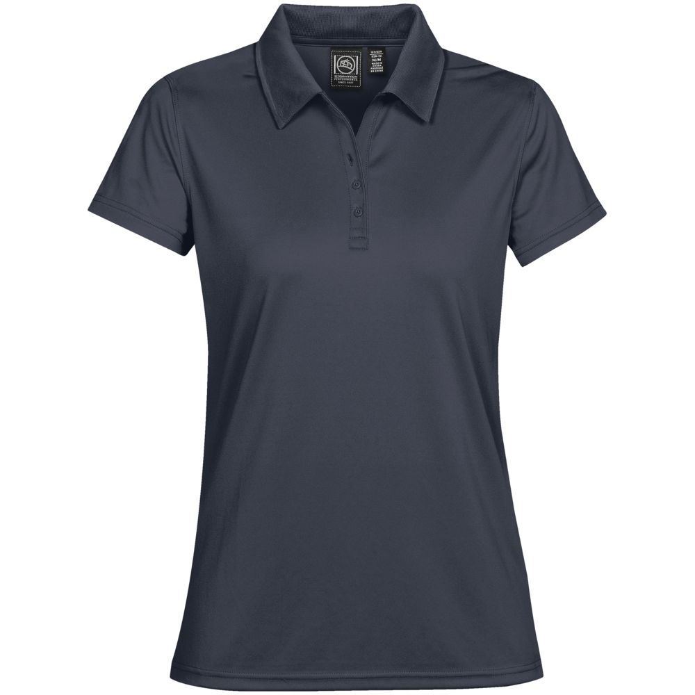 Рубашка поло женская Eclipse H2X-Dry, темно-синяя, синий, хлопок