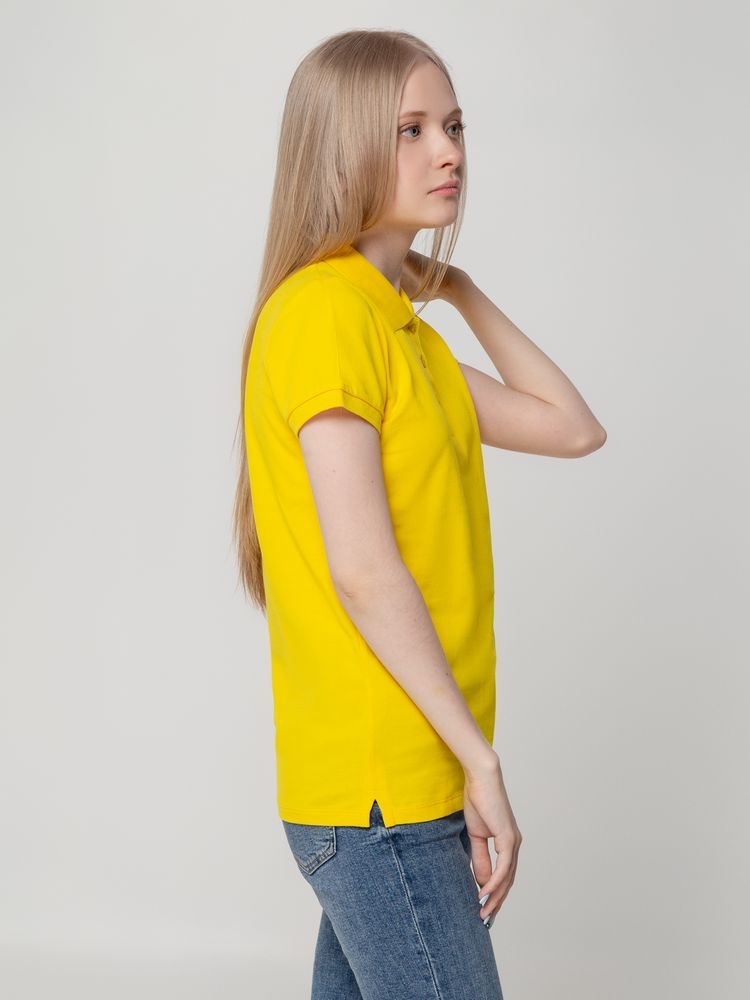 Рубашка поло женская Virma Lady, желтая, желтый, хлопок