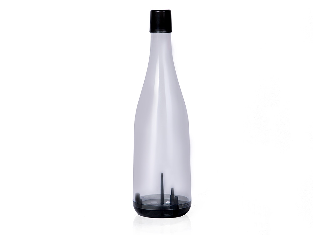 Набор пластиковых бокалов для напитков «Party», серый, прозрачный
