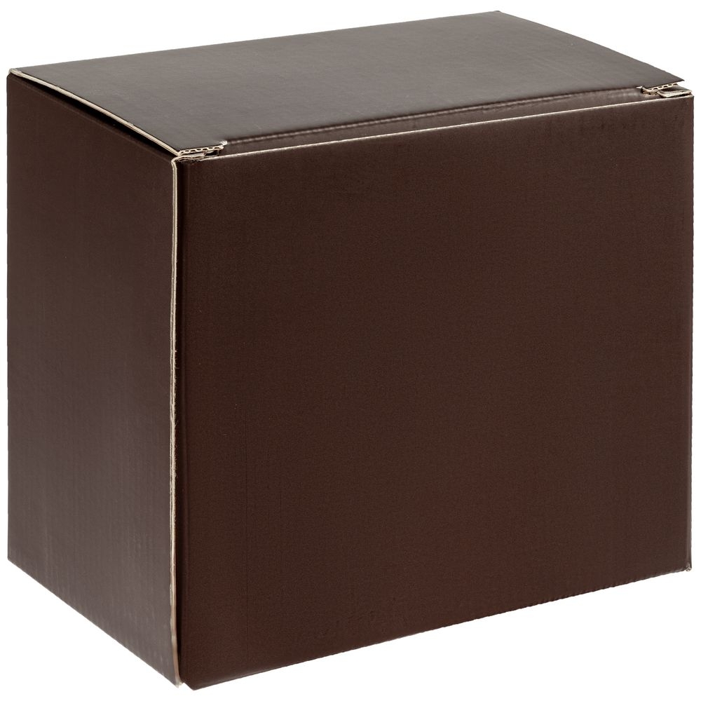 Коробка с окном Gifthouse, коричневая, коричневый, картон