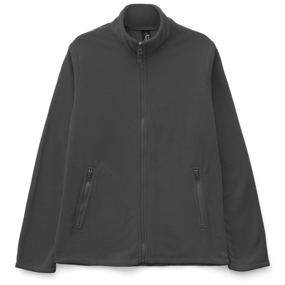 Куртка мужская Norman Men, серая, серый, полиэстер 100%, плотность 220 г/м²; флис