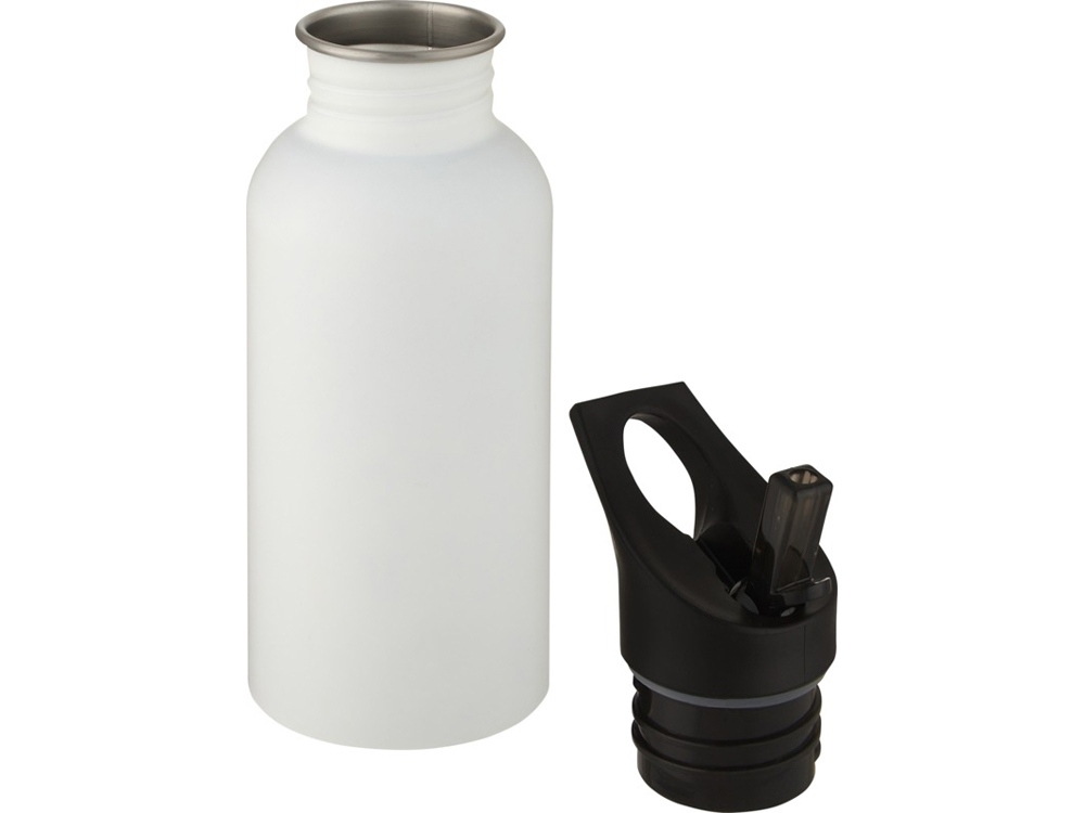 Бутылка спортивная из стали «Lexi», 500 мл, белый, металл