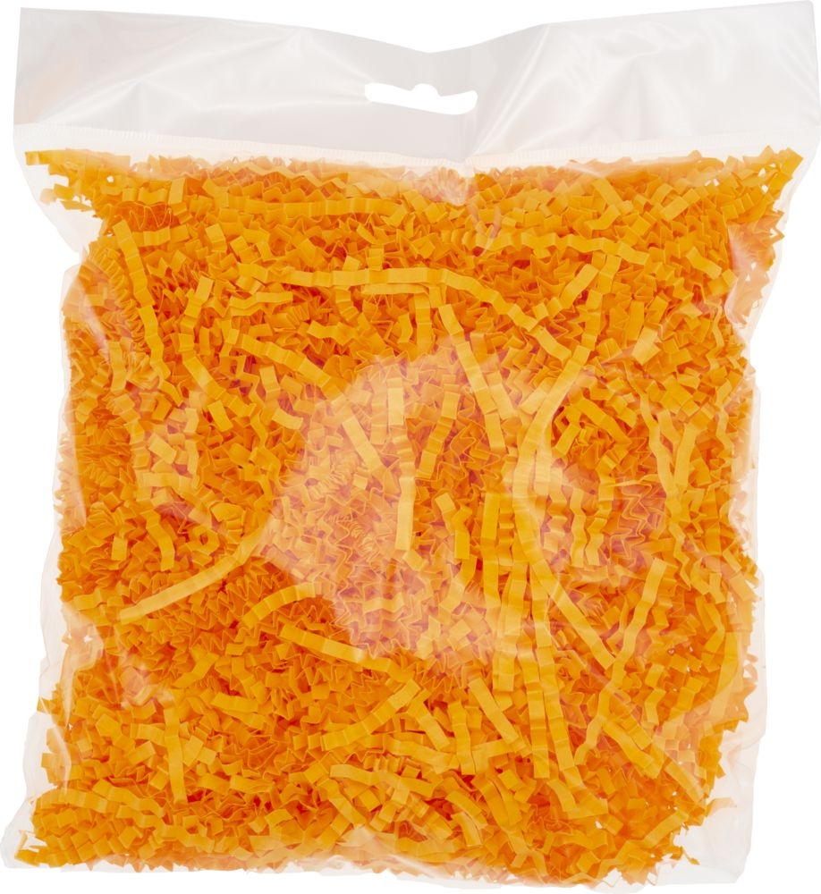 Бумажный наполнитель Chip, оранжевый неон, оранжевый, бумага