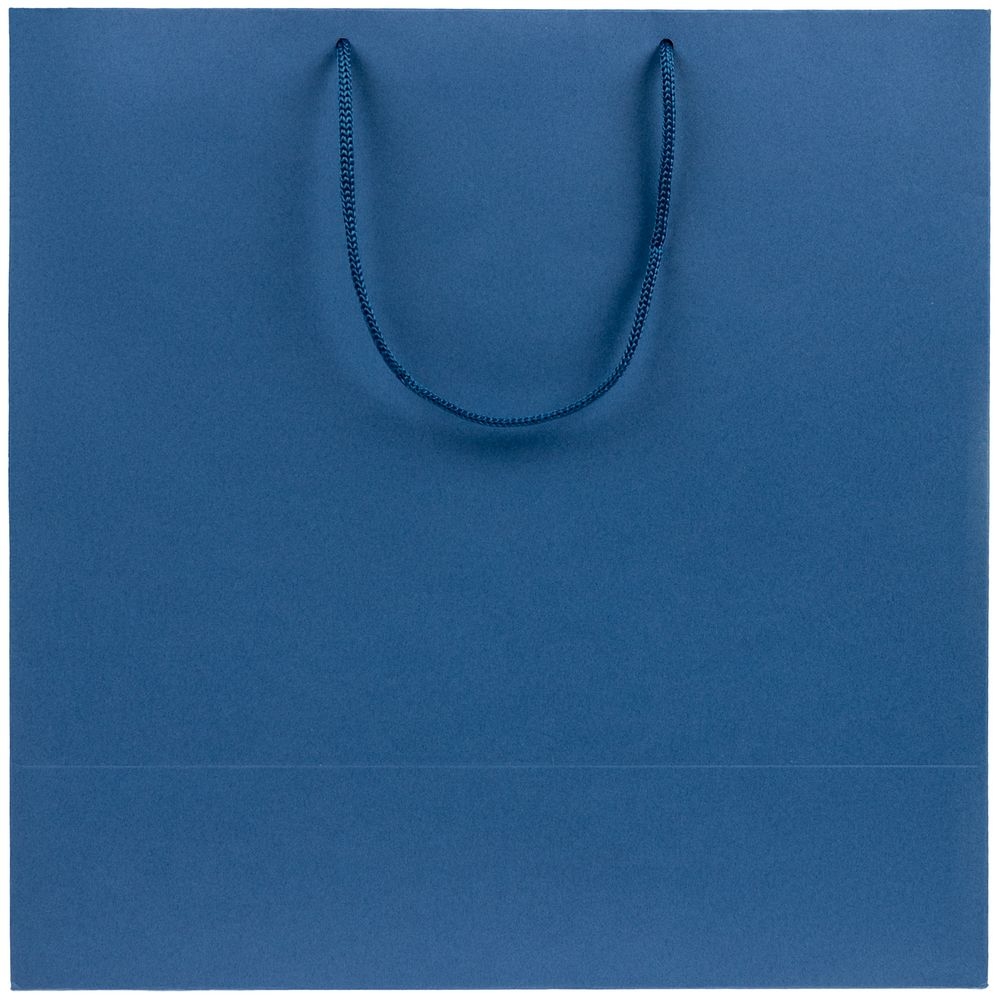 Пакет бумажный Porta L, синий, синий, бумага