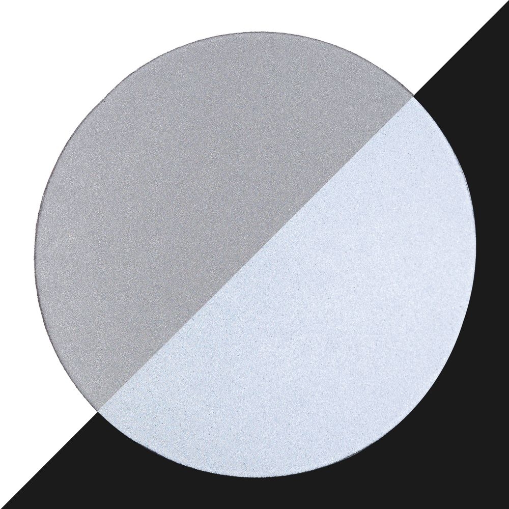 Лейбл светоотражающий Tao Round, L, серый, серый, кожзам