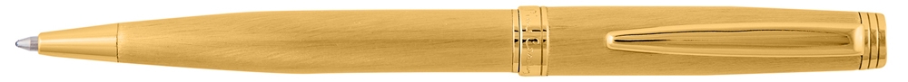 Ручка шариковая Pierre Cardin SHINE. Цвет - золотистый. Упаковка B-1, желтый, латунь