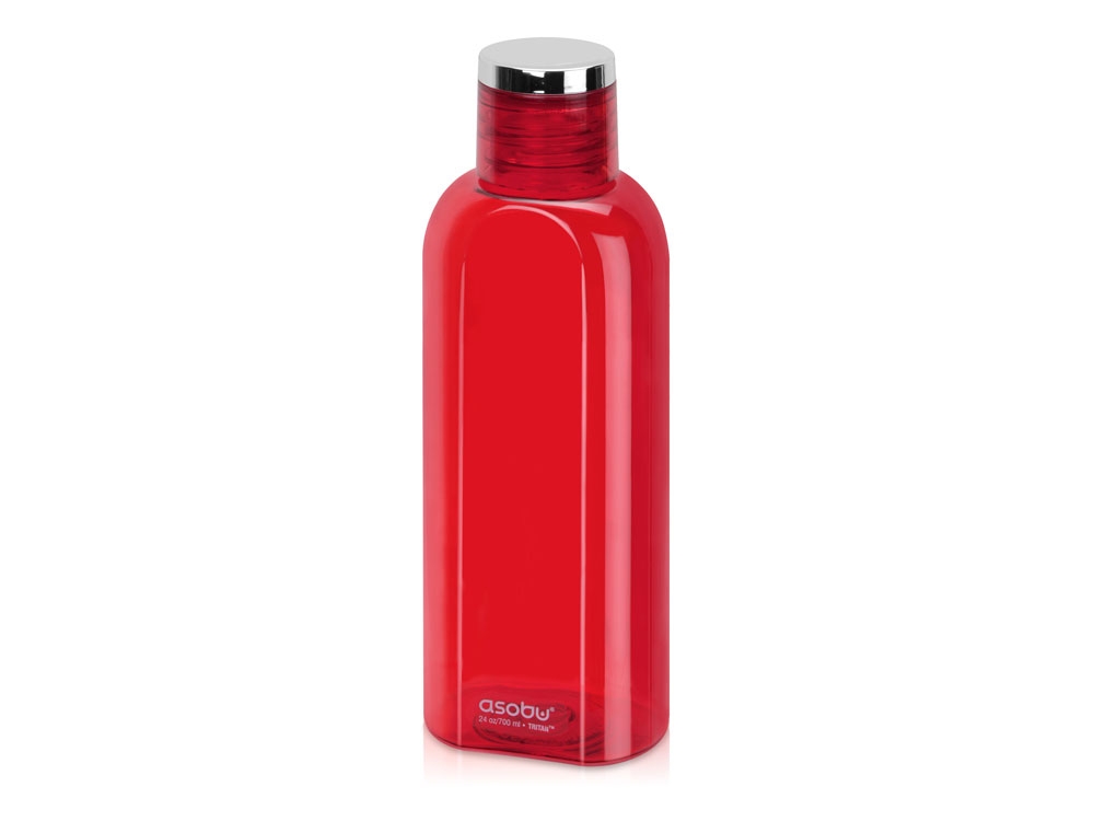 Бутылка для воды «FLIP SIDE», красный, пластик