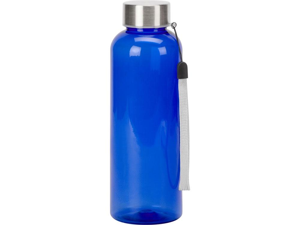 Бутылка для воды из rPET «Kato», 500мл, синий, пэт (полиэтилентерефталат)
