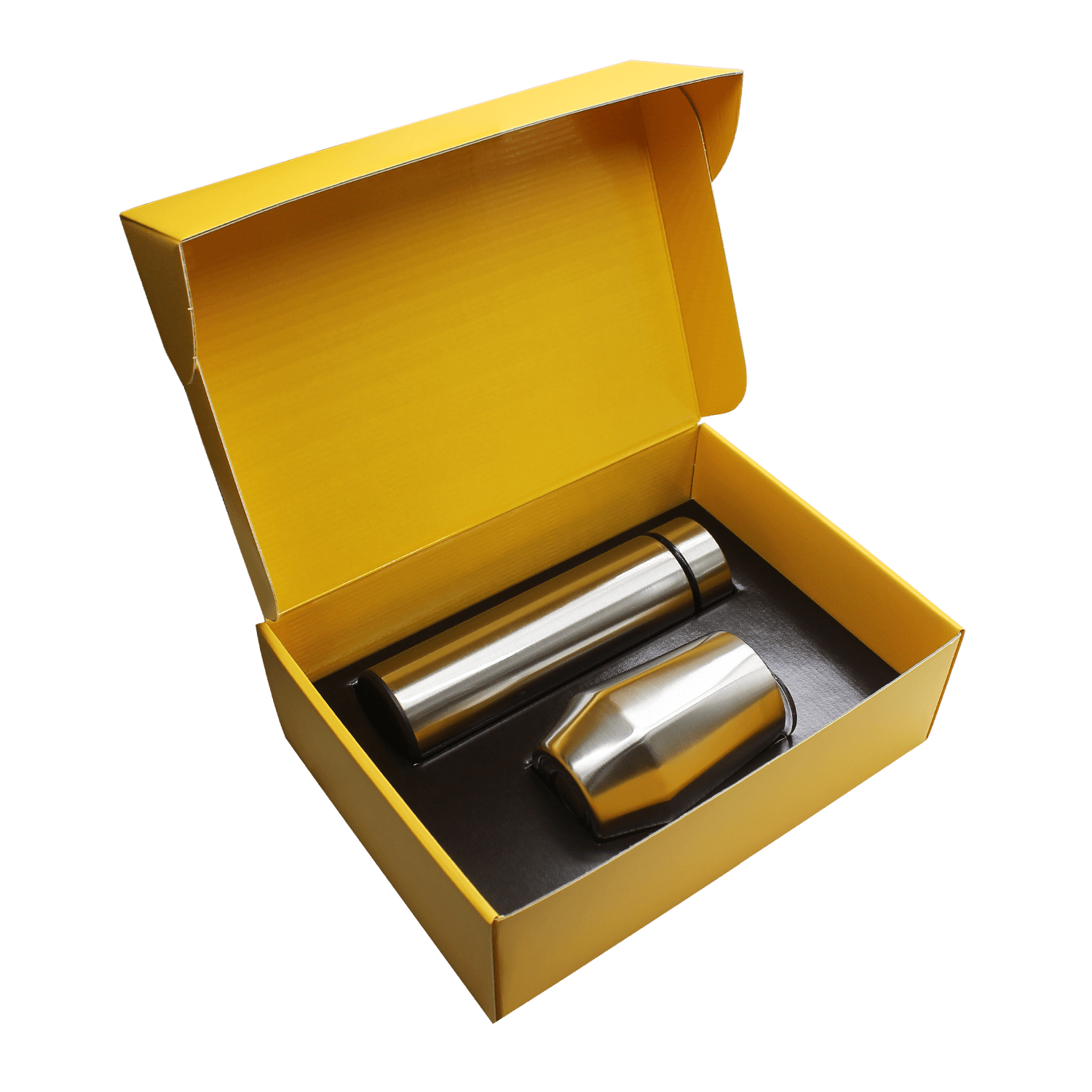 Набор Hot Box E (металлик) B (сталь), серый, металл, микрогофрокартон
