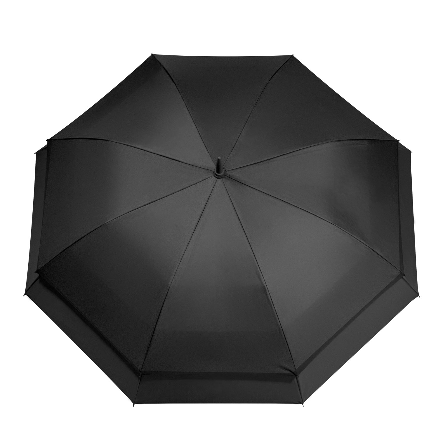 Зонт-трость Bora, черный, черный