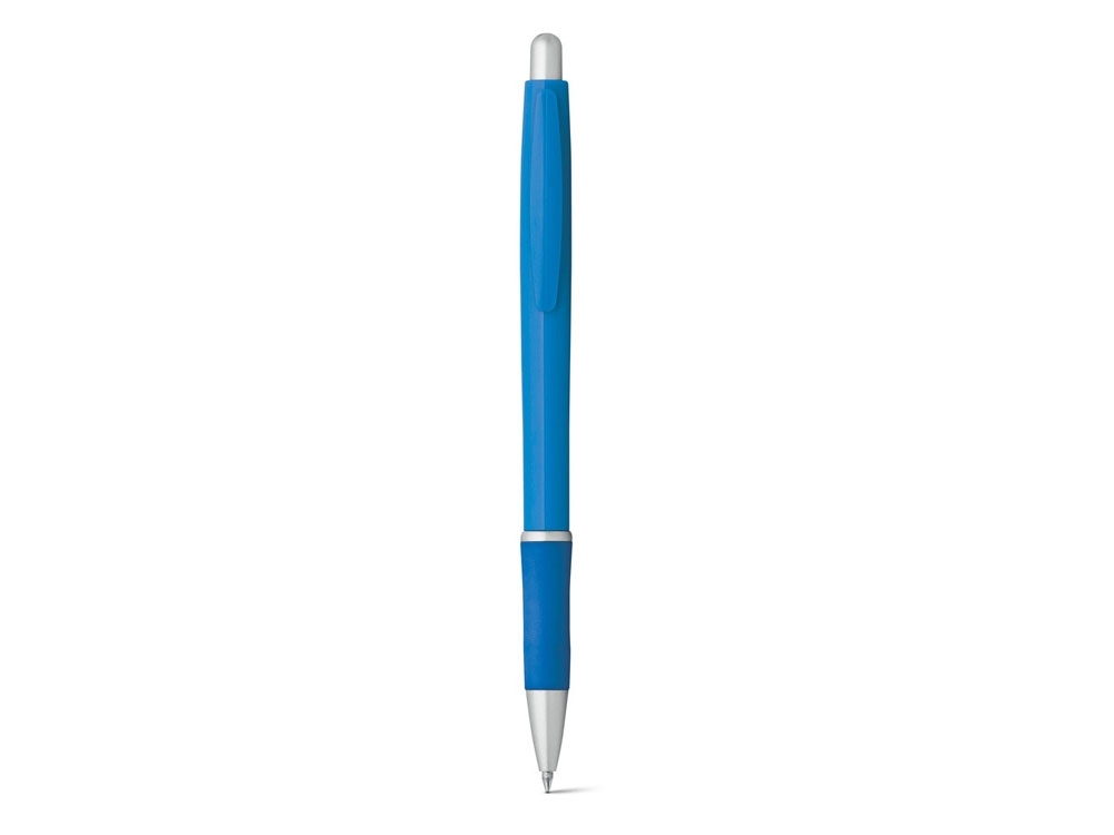 Шариковая ручка с противоскользящим покрытием «OCTAVIO», синий, пластик