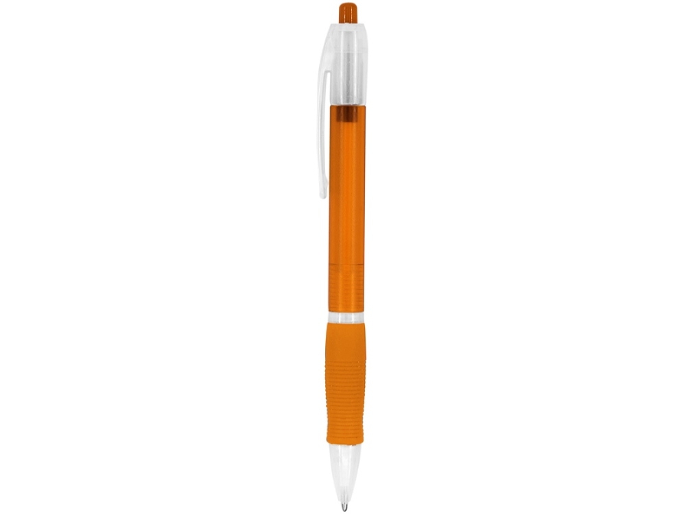 Ручка пластиковая шариковая ONTARIO, оранжевый