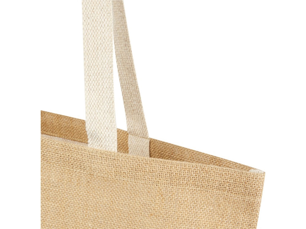 Эко-сумка «Juta», 300 г/м2, белый, растительные волокна