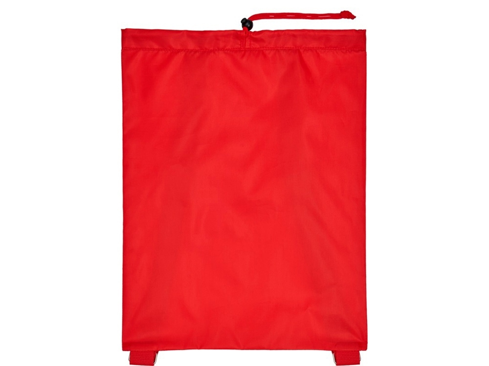 Рюкзак «Lerу» с парусиновыми лямками, красный, полиэстер