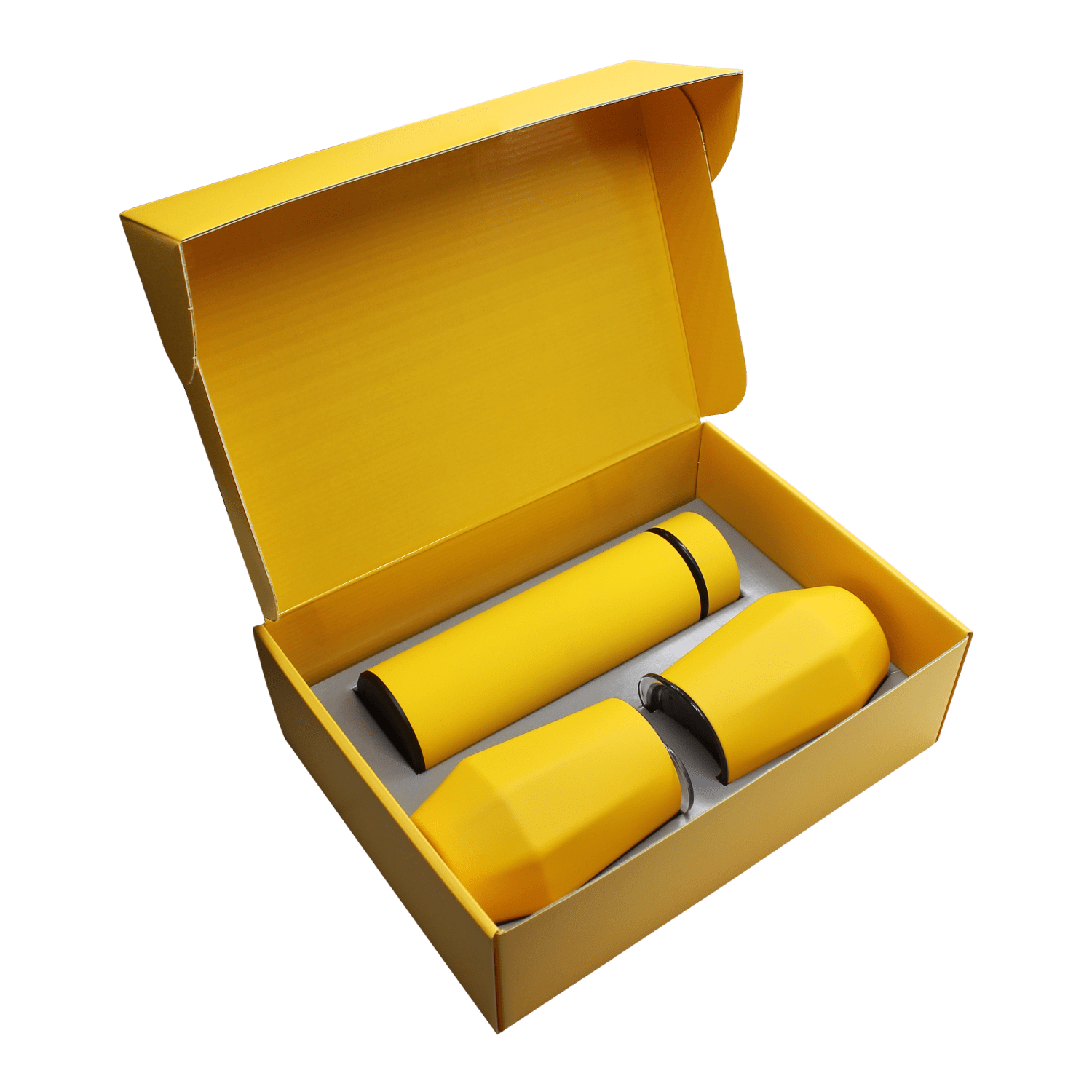 Набор Hot Box E2 (софт-тач) G (желтый), желтый, soft touch